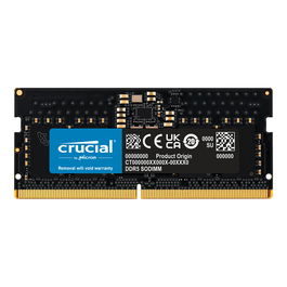 Crucial CT8G48C40S5 Memoria RAM DDR5 de 8GB 4800MHz CL40 para Portátil SO-DIMM