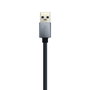 Aisens Conversor USB 3.0 a Ethernet Gigabit + Hub 3xUSB 3.0, Gris
