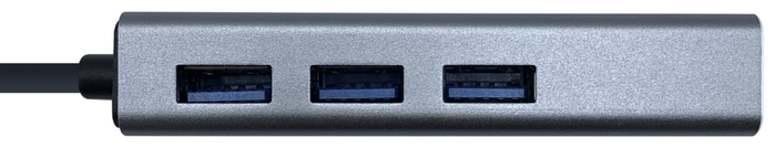 Aisens Conversor USB 3.0 a Ethernet Gigabit + Hub 3xUSB 3.0, Gris Aisens Conversor USB 3.0 a Ethernet Gigabit + Hub 3xUSB 3.0, Gris