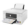 Canon MAXIFY GX3050 Impresora Multifunción A4 Tanque de Tinta WLAN, Duplex 3 en 1, Color, 18/13 ppm, Negra/Blanca