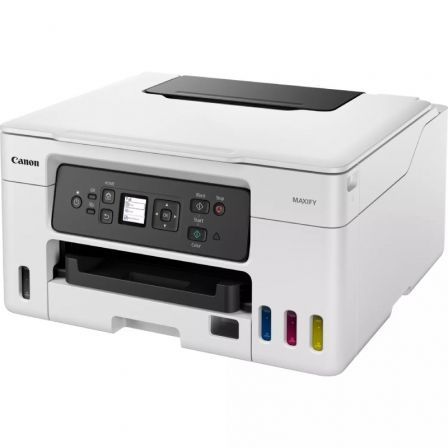 Canon 5777C006 Impresora Multifunción Recargable MAXIFY GX3050 MegaTank WiFi Dúplex Blanca Compatible Windows Mac Chrome OS