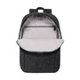 Rivacase 7962 Mochila para Portátil 15.6 Pulgadas (39.6 cm) Negro y Blanco, Poliéster Resistente al Agua, con Compartimento para Tablet