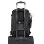 Rivacase Tegel 8465 Mochila informal con compartimento para portátil 17.3", Negro, Poliéster Eco-Friendly RPET, Unisex Niño/Niña