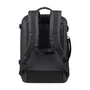 Rivacase Tegel 8465 Mochila informal con compartimento para portátil 17.3", Negro, Poliéster Eco-Friendly RPET, Unisex Niño/Niña