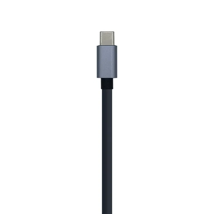 Aisens Convertidor USB-C a Ethernet Gigabit y Hub 3x USB 3.0 Gris