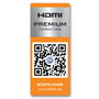 Aisens Cable HDMI 2.0 Premium 2m 4K@60Hz HDR Negro