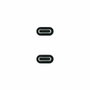 Nanocable Cable USB-C a USB-C 1 m 20Gbps 100W 4K/60Hz Gris/Negro