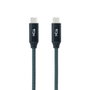 Nanocable Cable USB-C a USB-C 3.2 Gen2x2 20Gbps 100W 2m Gris/Negro