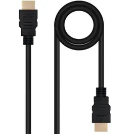 Nano Cable 10.15.3800 Cable HDMI 2.0 4K 60Hz Macho-Macho 50cm Negro