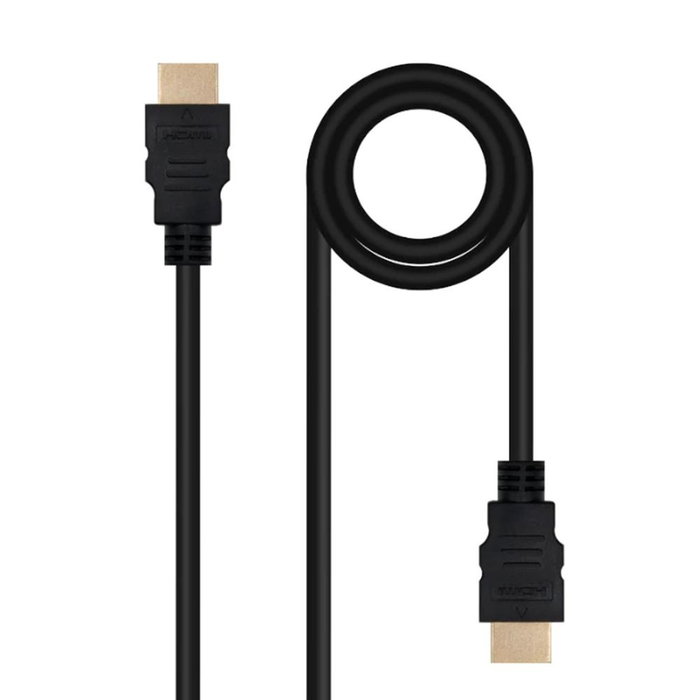 Nanocable Cable HDMI V2.0 4K@60Hz 0,5 m Negro
