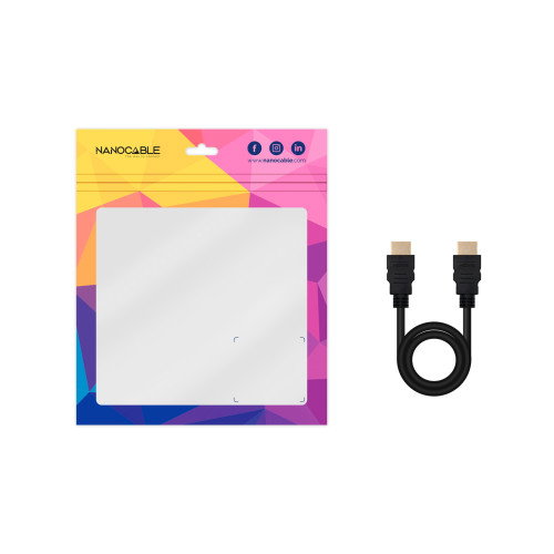 Nanocable Cable HDMI V2.0 4K@60Hz 18Gbps 7m Negro Nanocable Cable HDMI V2.0 4K@60Hz 18Gbps 7m Negro