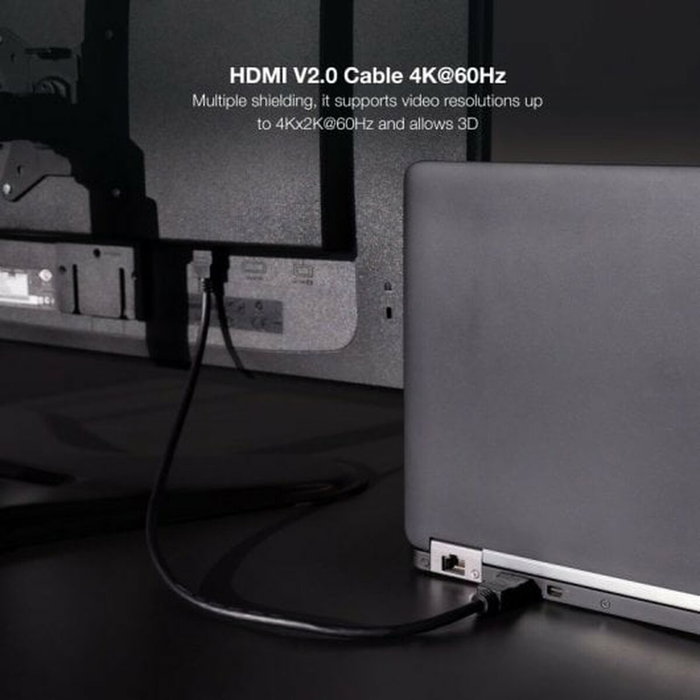Nanocable Cable HDMI V2.0 4K@60Hz 18Gbps 10m Negro Nanocable Cable HDMI V2.0 4K@60Hz 18Gbps 10m Negro