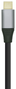 Aisens Cable Conversor USB-C a HDMI 4K@60Hz, 0.8m, Negro