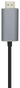 Aisens Cable Conversor USB-C a HDMI 4K@60Hz, 0.8m, Negro