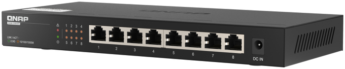 QNAP QSW-1108-8T Switch No Administrado 2.5G Ethernet 8 Puertos 2.5GbE Plug and Play Negro QNAP QSW-1108-8T Switch No Administrado 2.5G Ethernet 8 Puertos 2.5GbE Plug and Play Negro
