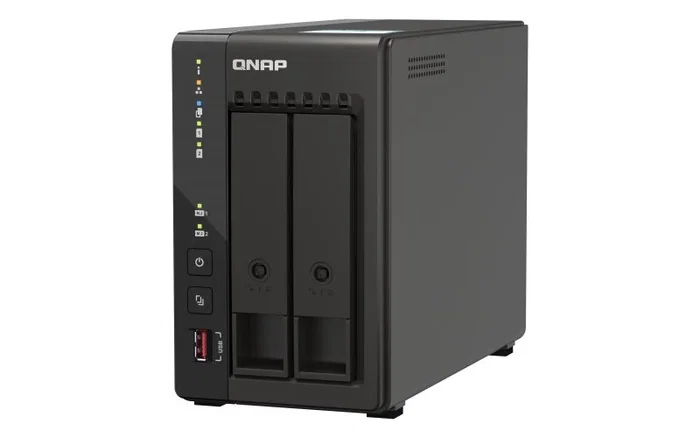 QNAP TS-253E-8G NAS de 2 bahías con Intel Celeron y 8 GB RAM