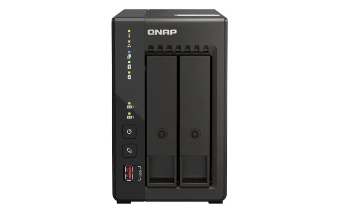 QNAP TS-253E-8G NAS de 2 bahías con Intel Celeron y 8 GB RAM