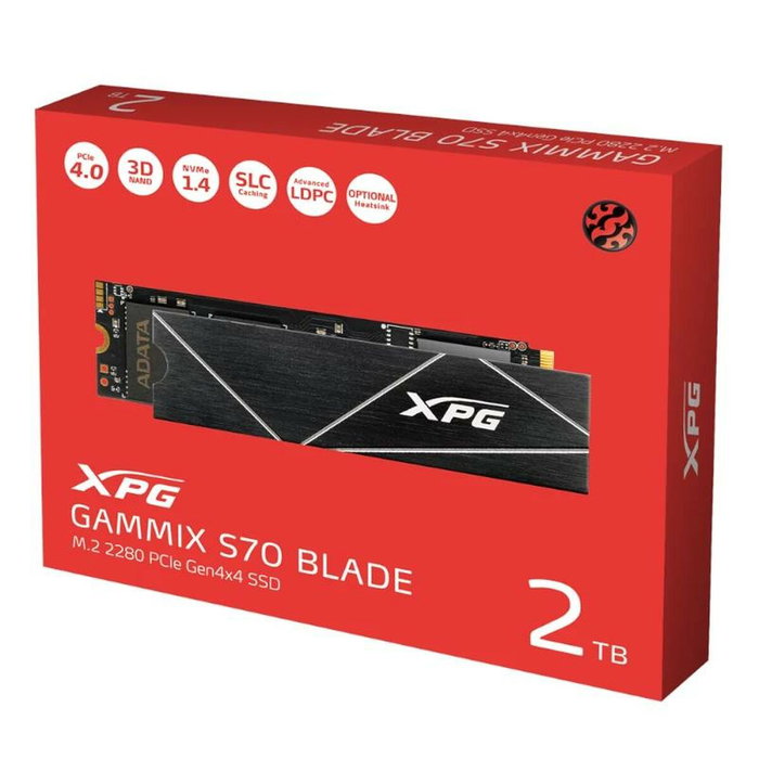 ADATA XPG GAMMIX S70 BLADE 2TB PCIe 4.0 NVMe M.2 2280