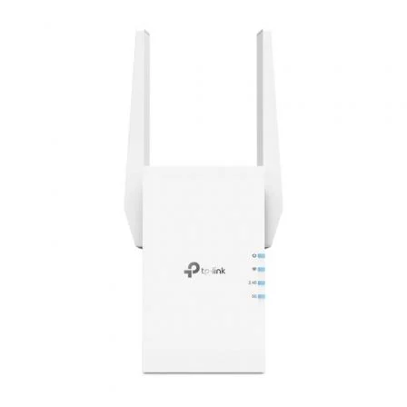 TP-Link RE705X Repetidor Wi-Fi 6 Extensor AX3000 Doble Banda, 3000 Mbps, 2 Antenas, Gigabit Ethernet, Compatible EasyMesh