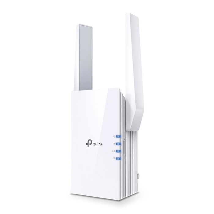 TP-Link RE705X Extensor de Cobertura WiFi 6 Mesh AX3000 Doble Banda 5GHz/2.4GHz, Gigabit Ethernet, Compatible con EasyMesh, Punto de Acceso, Configuración App Tether
