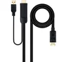 Nano Cable 10.15.4352 Cable Conversor HDMI Macho a DisplayPort Macho 1.8m Negro