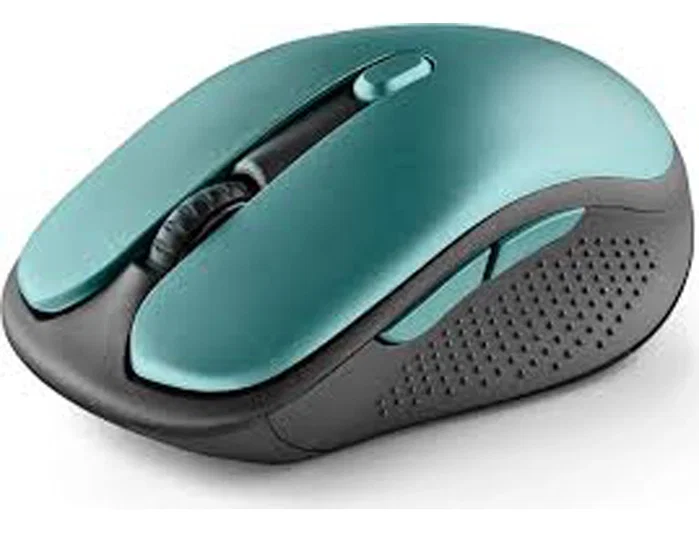 NGS Evo Rust Ice Ratón Inalámbrico Recargable Verde Agua