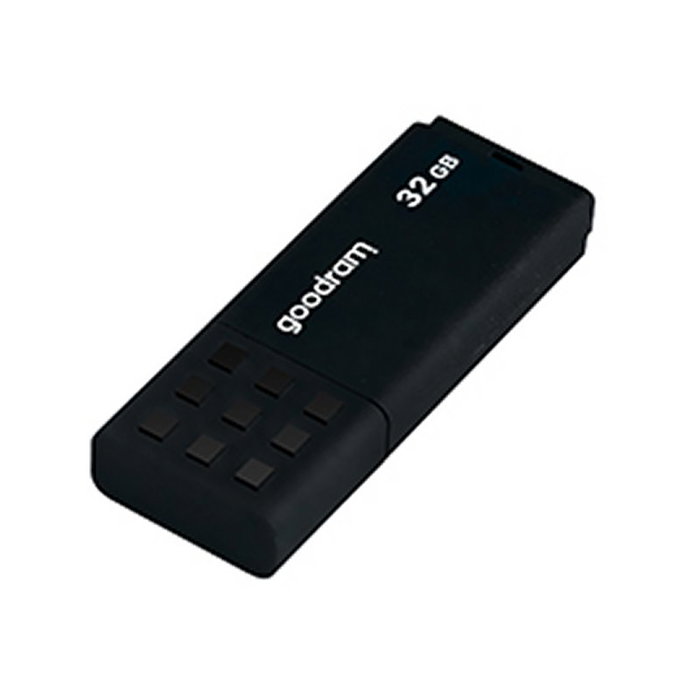 Goodram UME3-0320K0R11 Memoria USB 3.0 32GB Negro, lápiz USB 3.1 Gen 1, velocidad lectura 60 MB/s