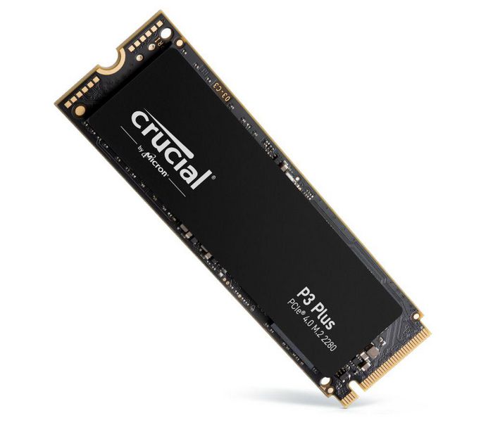 Crucial P3 Plus Gen4 NVMe SSD 1 TB M.2 (2280) PCIe Gen 4 x4 Crucial P3 Plus Gen4 NVMe SSD 1 TB M.2 (2280) PCIe Gen 4 x4
