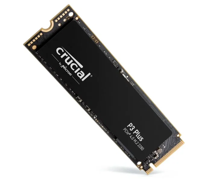 Crucial P3 Plus 2TB SSD NVMe M.2 2280 PCIe 4.0 - 5000/4200 MB/s - 3D NAND - Para PC y Portátil
