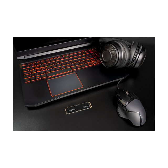 Crucial P3 Plus 2TB NVMe PCIe 4.0 x4 M.2 SSD Interno, 5000 MB/s Lectura, 4200 MB/s Escritura, 3D NAND