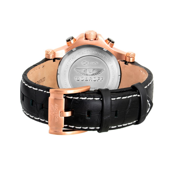 Bobroff BF1001M15 Reloj Analógico para Hombre Negro