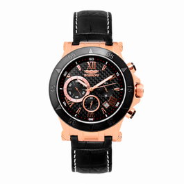 Bobroff BF1001M15 Reloj Analógico para Hombre Negro