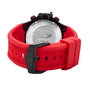 Bobroff BF1002M14 Reloj para Hombre con Correa Roja y Caja Negra