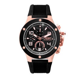 Bobroff BF1002M15 con caja rosa y correa negra