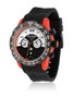 Bultaco H1PO48C-SW1 Reloj de Hombre Naranja con Correa Negra