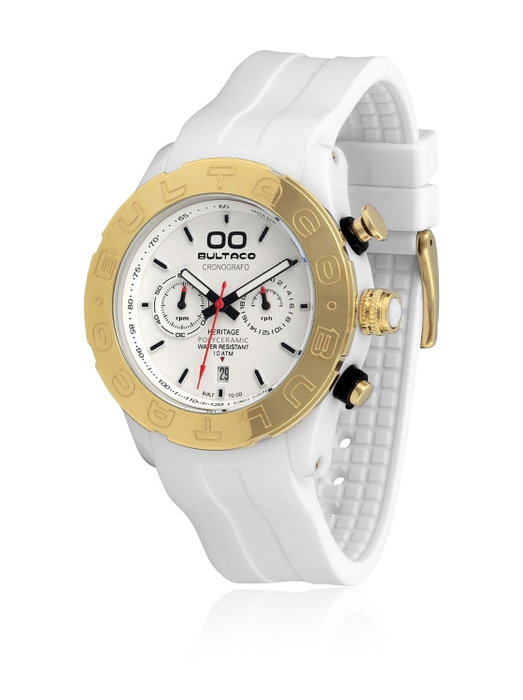 Bultaco H1PW43C-CW2 Reloj Analógico Blanco Bultaco H1PW43C-CW2 Reloj Analógico Blanco