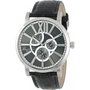 Kenneth Cole IKC1980 Reloj Analógico de Cuarzo con Correa de Piel Negra