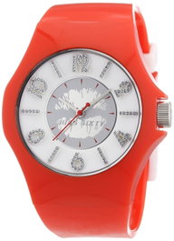 Miss Sixty Reloj Analógico Rojo para Mujer