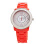 Miss Sixty Reloj para Mujer Rojo con Esfera Blanca