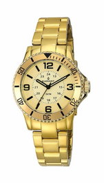 Radiant RA232204 Reloj Analógico Dorado para Mujer