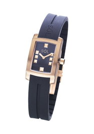 Sol Reloj Analógico 10011/1 Rosa y Negro