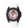 Watxandco RWA1809 Reloj Unisex con Correa Blanca