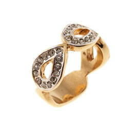 Cristian Lay Anillo Dorado de Acero Talla 22
