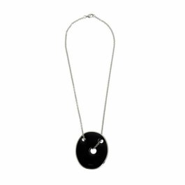Breil TJ0821 Collar de Acero Negro para Mujer