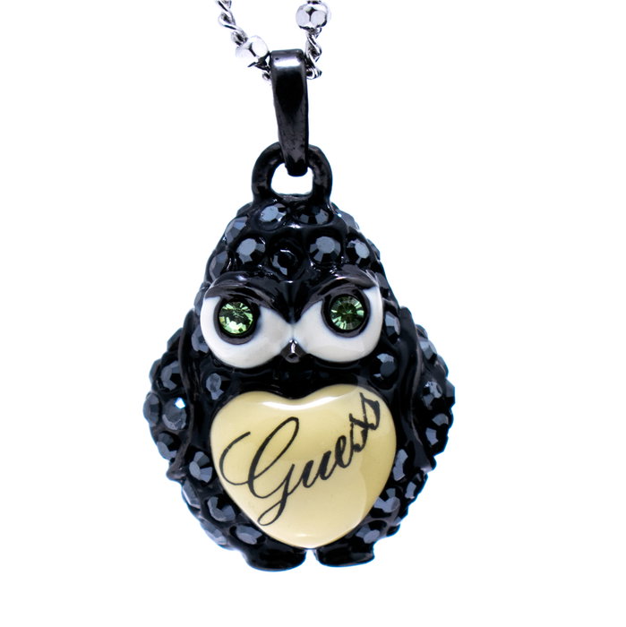 Guess UBN12021 Collar de Acero Negro
