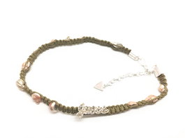 Guess UFN40907 Collar para Mujer con Acero y Textil
