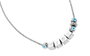 Miss Sixty Collar Plateado de Acero SMKZ02