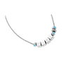 Miss Sixty Collar Plateado de Acero SMKZ02