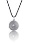 Time Force Colgante TJ1007C03 con detalles de disco en plata y negro