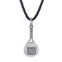 Time Force Colgante Pala de Padel TJ1011C03 en Acero Inoxidable